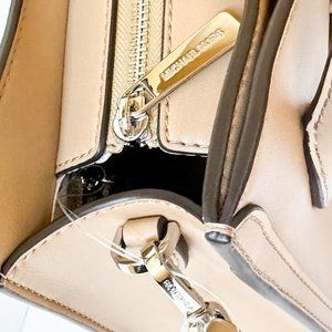 Michael Kors Gabby Small Olive Satchel Crossbody Bag